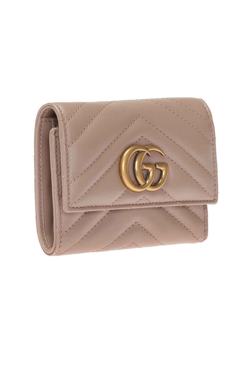 Gg marmont quilted online leather wallet